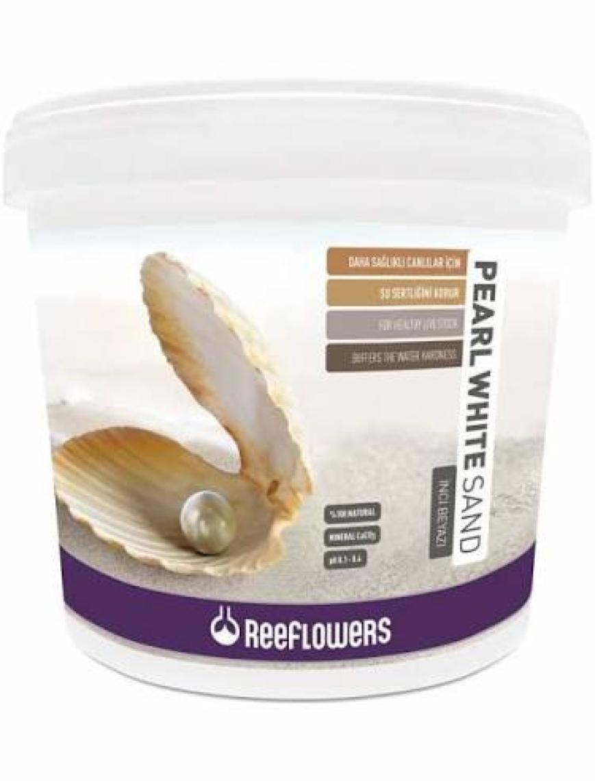 Reeflowers   Pearl White Sand ( 1-1.5 mm ) 7 Kg