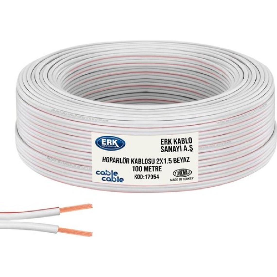 Cable Cable Hoparlör Kablosu Kordon 2x1.5 - 100M