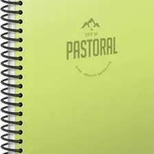 Gıpta Pastoral Spiralli Plastik Kapak Defter A4 96 Yp.Kareli