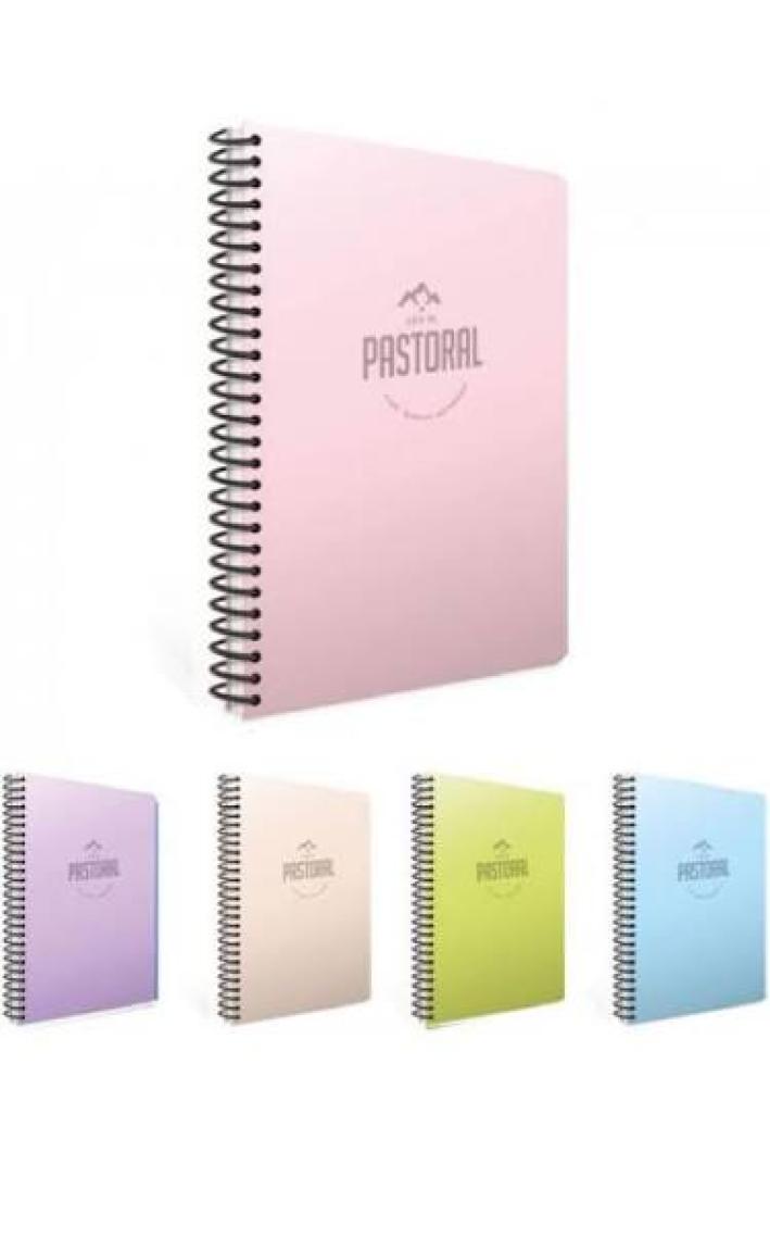 Gıpta Pastoral Defter Kareli Spiralli Plastik Kapak Defter A4 72 Yaprak 1 Adet