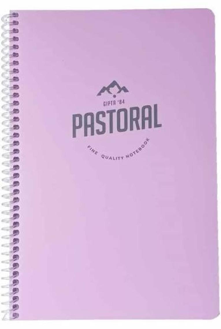 Gıpta Pastoral Defter Kareli Spiralli Plastik Kapak Defter A4 72 Yaprak 1 Adet