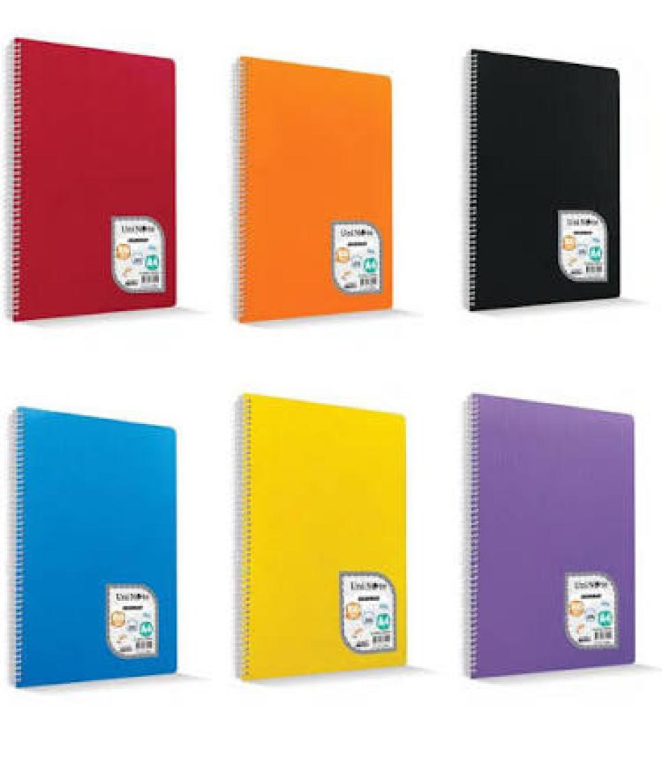 Uninote Colormaxı A4 Sp.Pp Kapak 40 Yp. Kareli