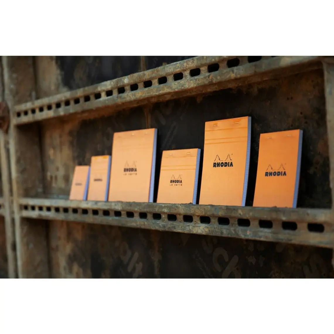 Rhodia Bsc A7 Kareli Bloknot Turuncu kpk 80gr