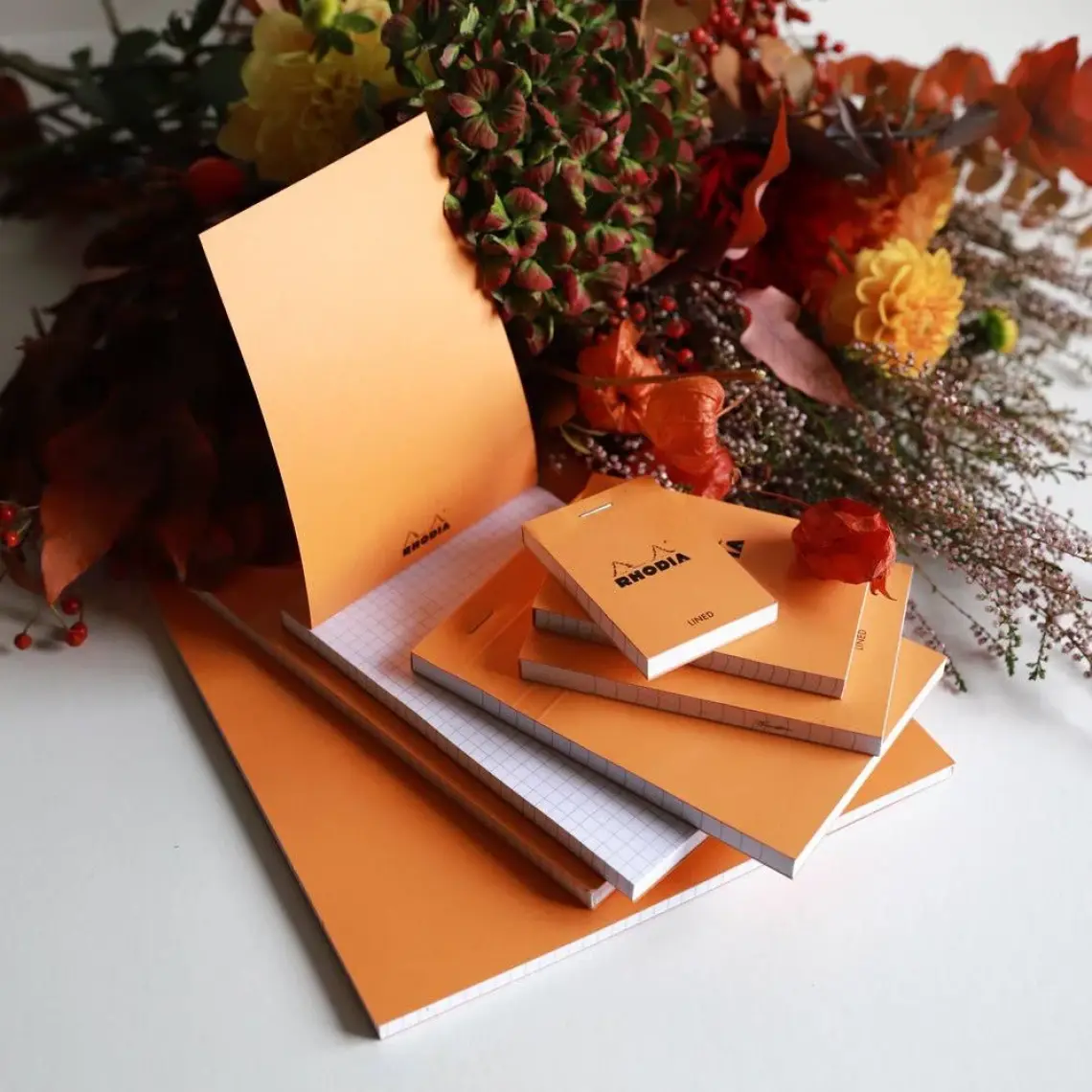 Rhodia Bsc A7 Kareli Bloknot Turuncu kpk 80gr