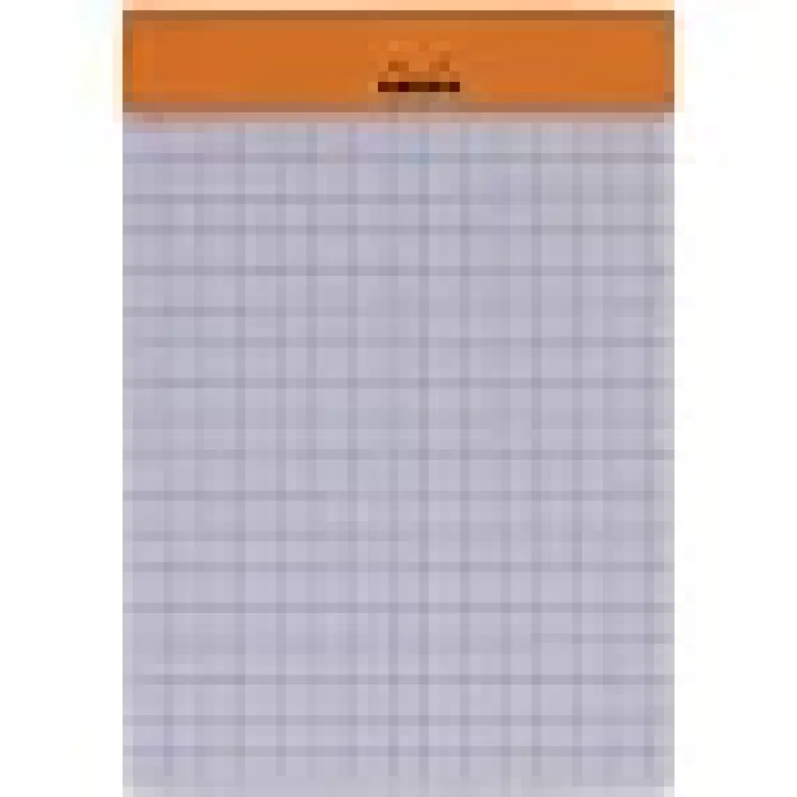 Rhodia Bsc A7 Kareli Bloknot Turuncu kpk 80gr