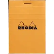 Rhodia Bsc A7 Kareli Bloknot Turuncu kpk 80gr
