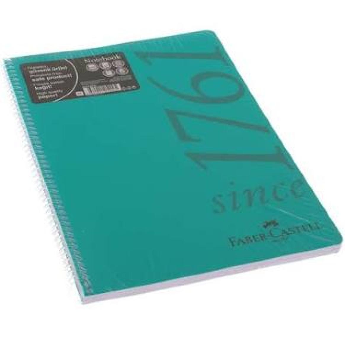 Faber-Castell Defter Pp Kapak Spiralli A4 100 Yaprak Kareli