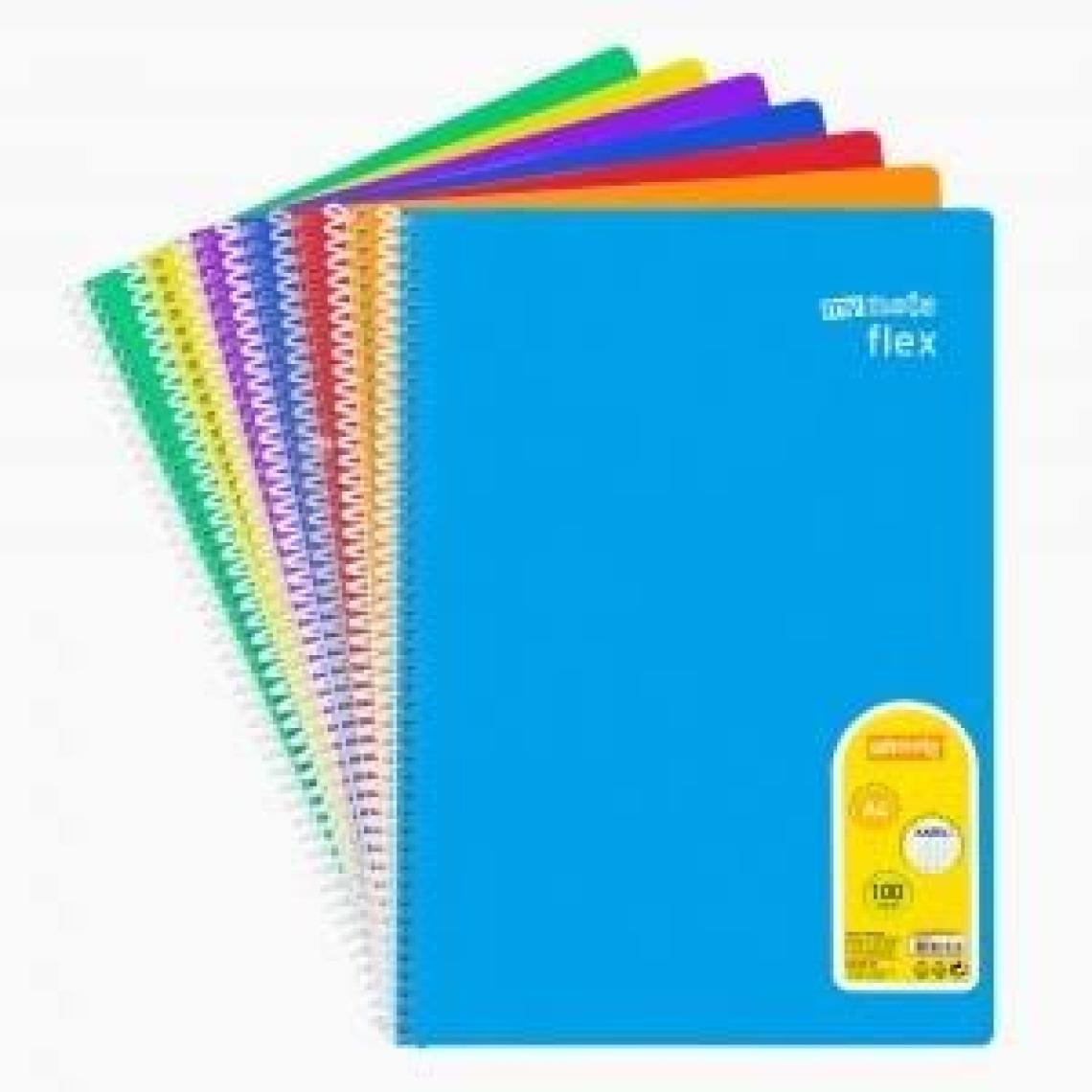 Mynote Flex Spiralli PP Defter A4 100 Yaprak Kareli