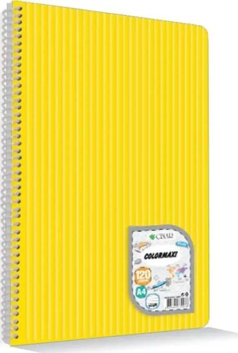 Uninote Colormaxı A4 Sp.Pp Kapak 120 Yp. Kareli (1 ADET)
