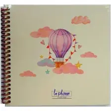 Keskin Color La Plume 16X15 Sert Kapak 50 Yp.çizgili Defter