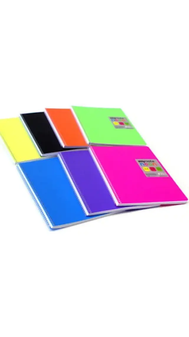 Mynote Neon Pp 160 Yaprak A4 Spiralli Çizgili Defter