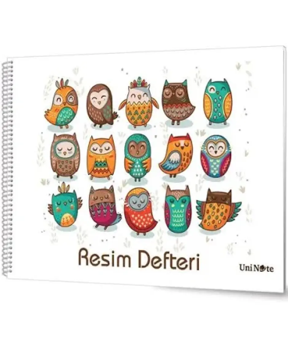 Uninote Spiralli Resim Defteri 24*34 15 Yp.