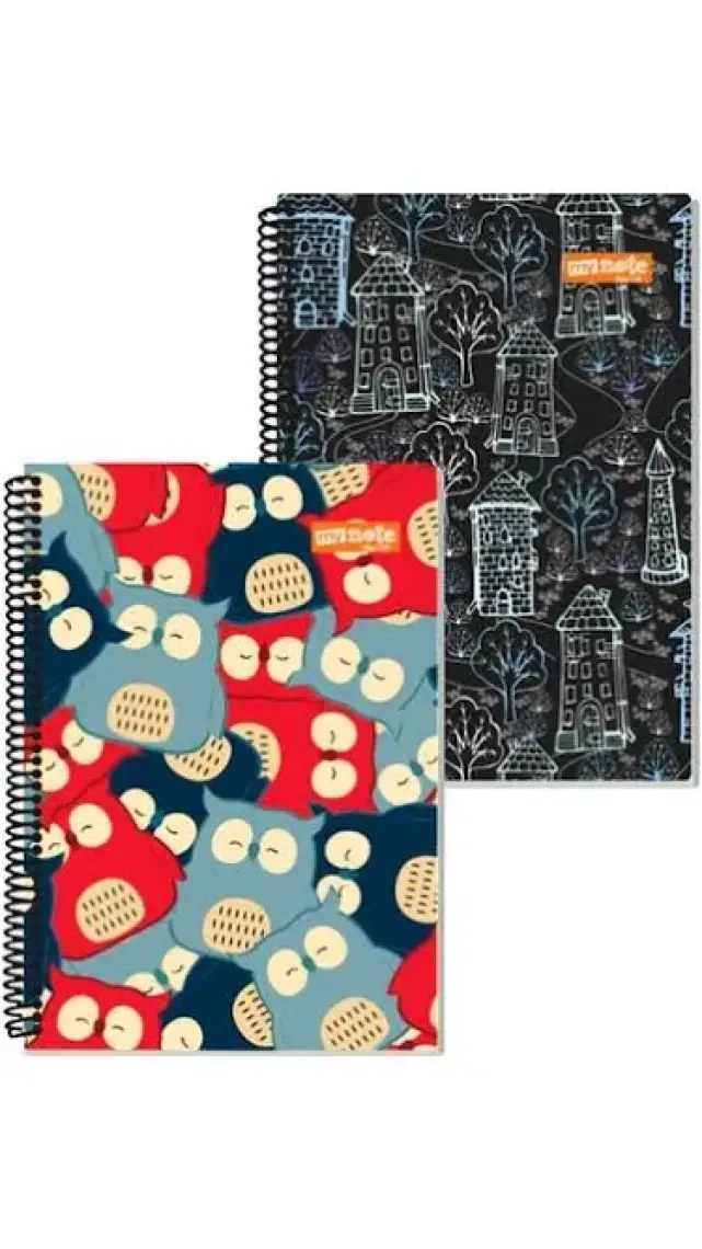 Mynote Flex PP 60 Yaprak A4 Spiralli Çizgisiz Defter UC38060D