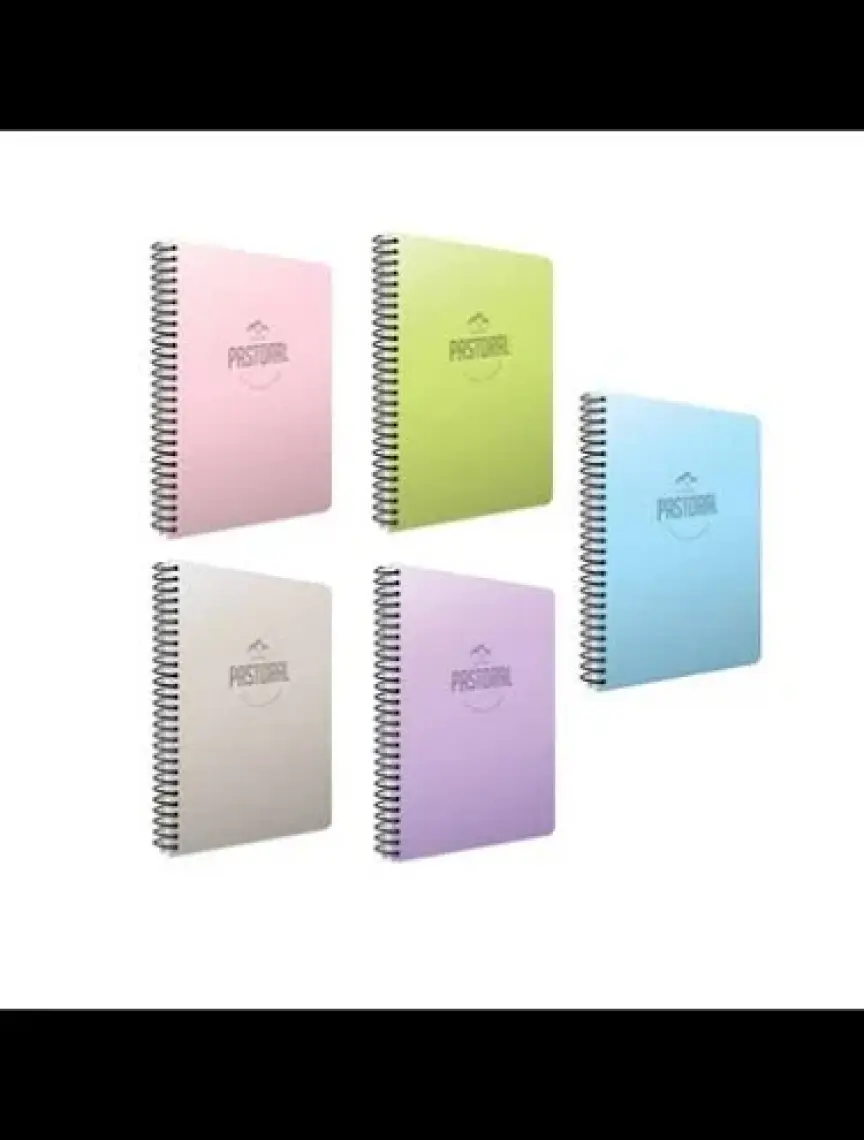 Gıpta Pastoral Spiralli Pp. Kapak Defter A4 72 Yaprak Kareli 4'lü