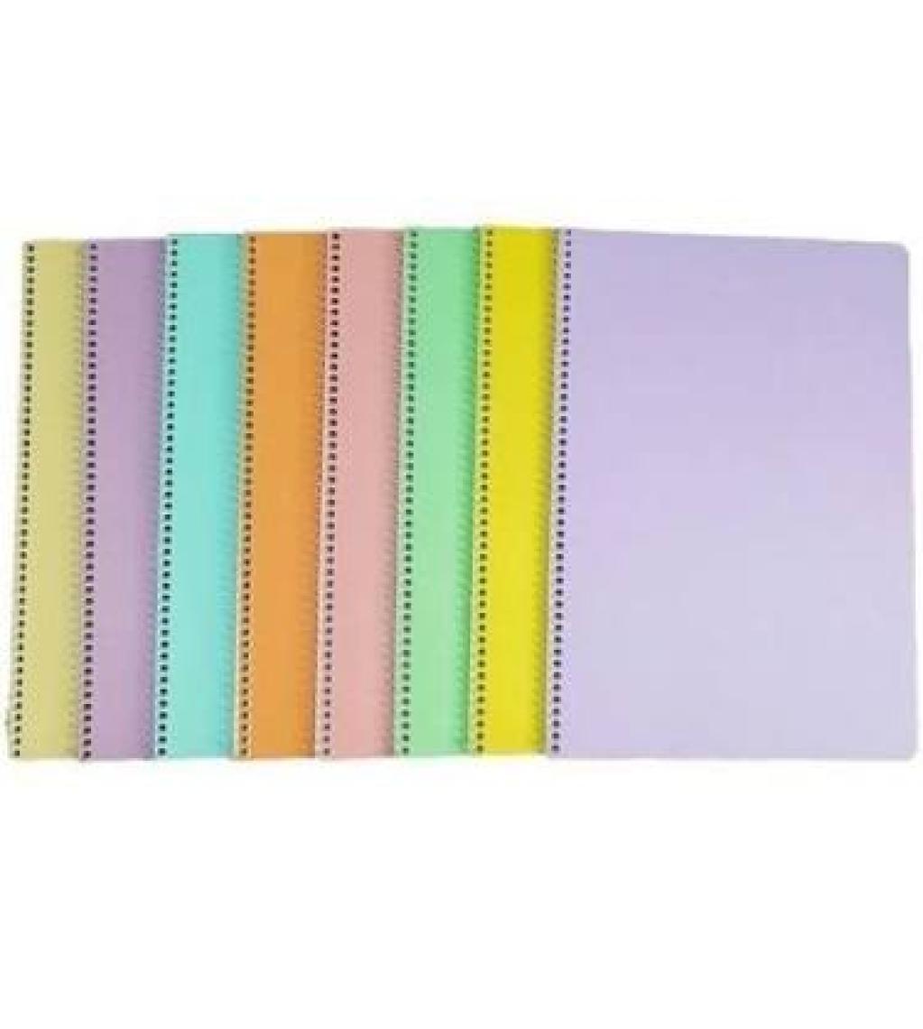 Mynote Flex Pastel Defter Spiralli Pp Kapak 80YP Kareli A4 1 Adet