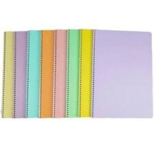 Mynote Flex Pastel Defter Spiralli Pp Kapak 80YP Kareli A4 1 Adet