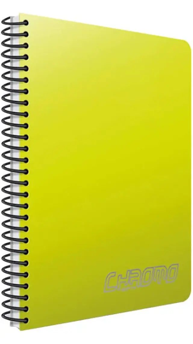 Gıpta Chromo Spiralli PP Kapak Defter A4 Çizgili 100yp 1491