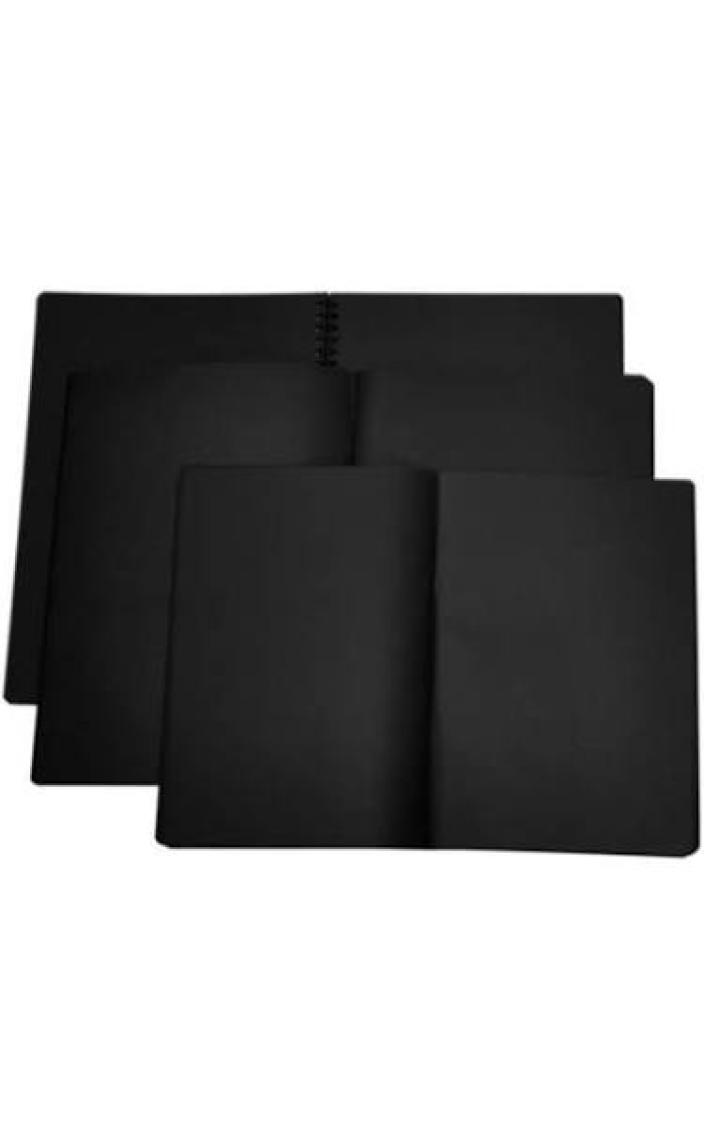 Folix Spiralli Siyah Defter 40 Yaprak