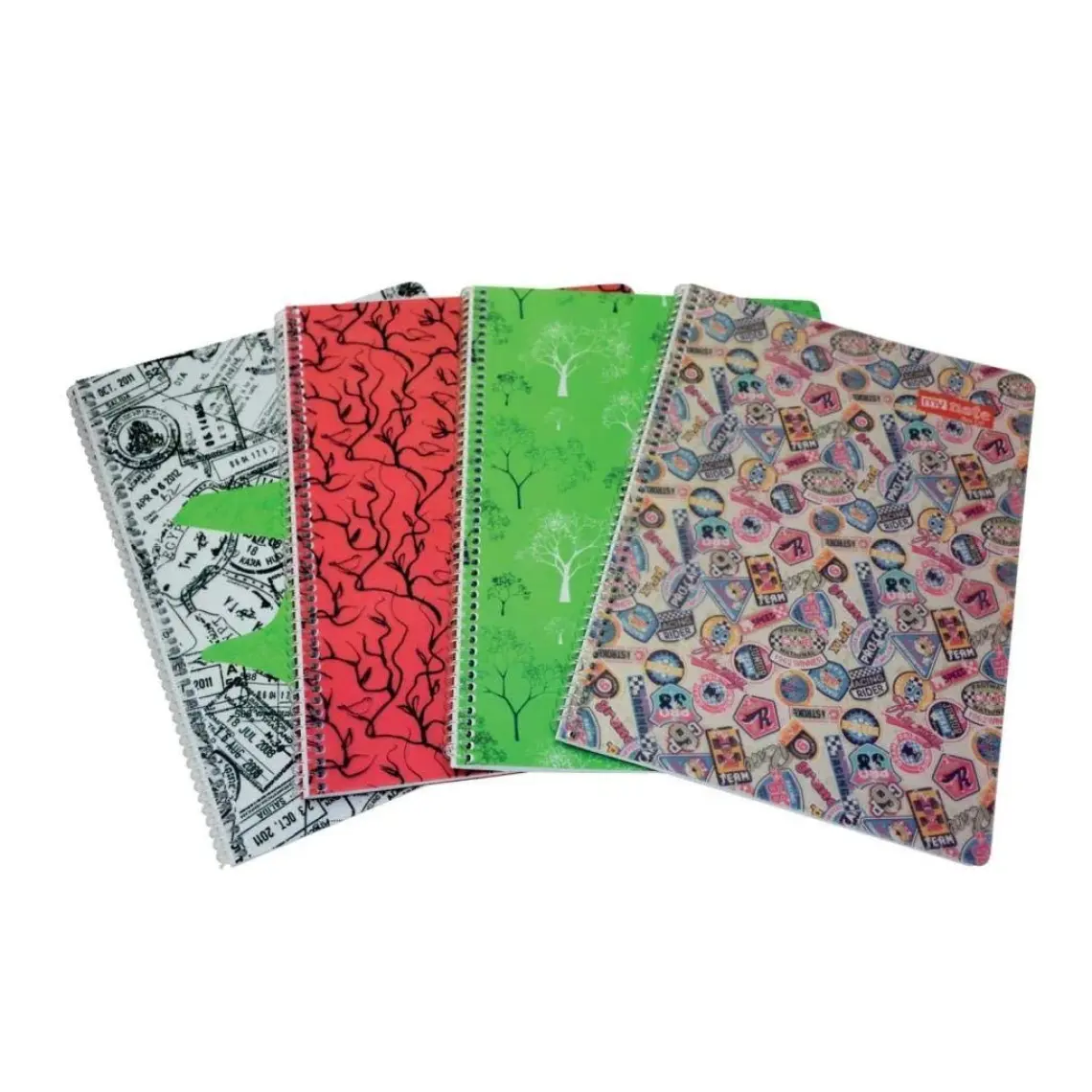 Mynote Flex PP 80 Yaprak A4 Spiralli Kareli Defter UC38080K