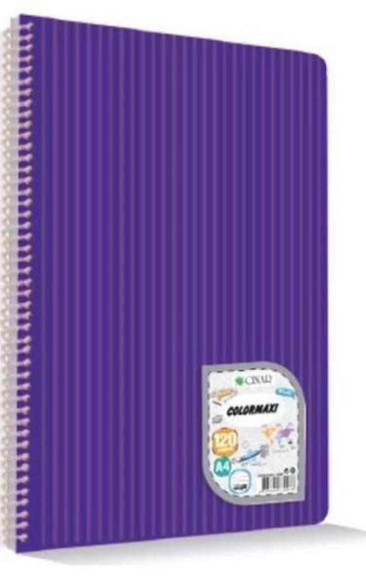 Uninote Colormaxı A4 Sp.Pp Kapak 144 Yp. Çizgili