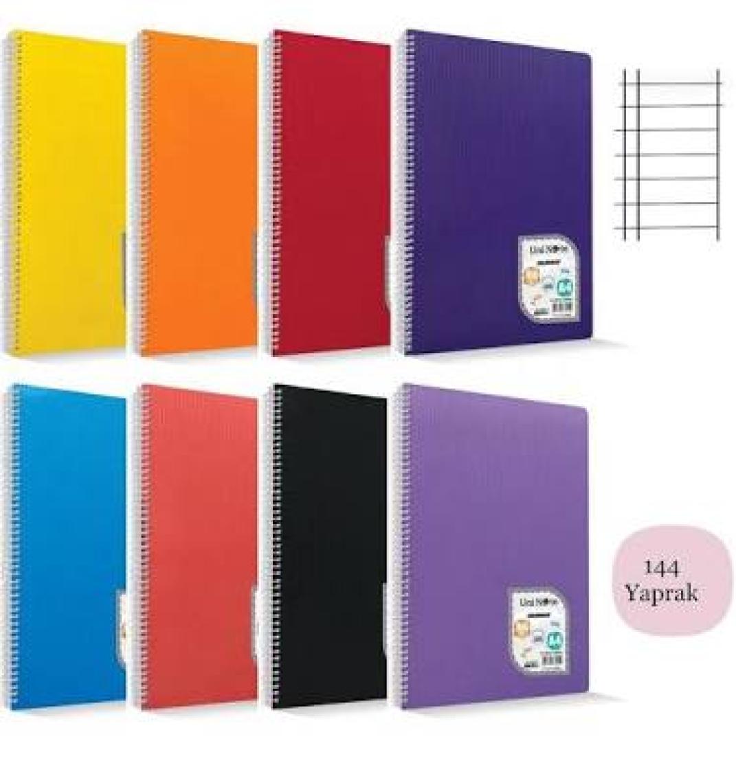 Uninote Colormaxı A4 Sp.Pp Kapak 144 Yp. Çizgili