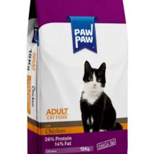 Pawpaw Paw Paw Tavuk Etli Yetişkin Kedi Maması 15 Kg