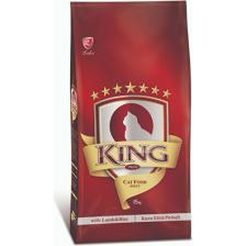 Lider King Kuzu Etli Pirinçli 15 kg Yetişkin Kedi Maması