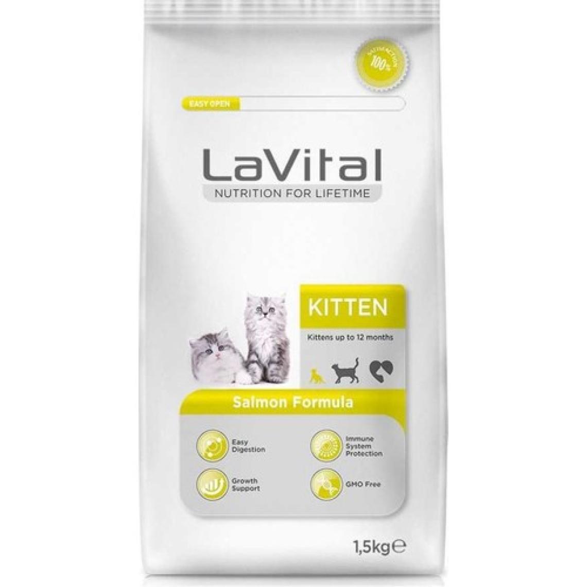 LaVital Kitten Somonlu 1.5 kg Yavru Kedi Maması