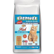 Catmozz Classic Balıklı Yetişkin Kedi Maması 3 kg