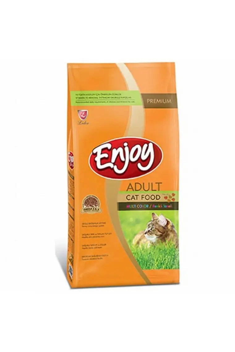 Enjoy Multi Color Kuru Yetişkin Kedi Maması 15 kg