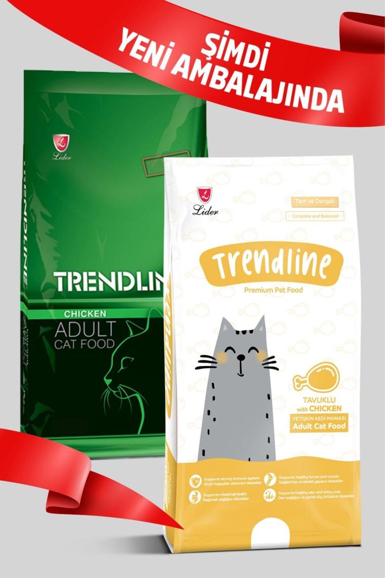 Trendline Mix Kedi Maması - 1 kg x 4 Adet
