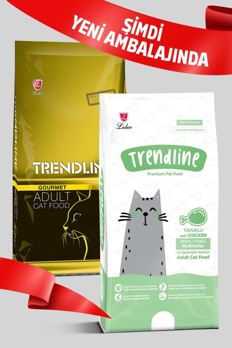 Trendline Mix Kedi Maması - 1 kg x 4 Adet