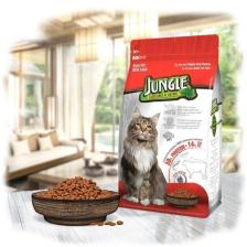 Jungle Kuzu Etli 500 gr Yetişkin Kuru Kedi Maması