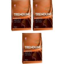 Trendline Kuzu Etli ve Pirinçli Yetişkin Kedi Maması 1 kg x 3 Adet