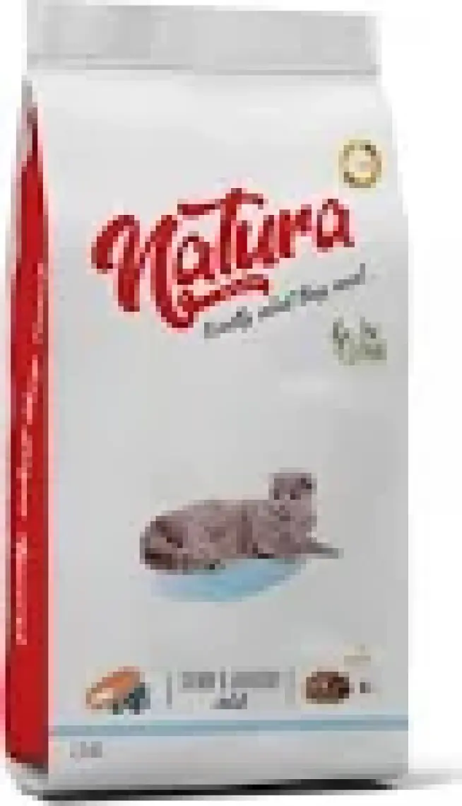 Natura Low Grain Düşük Tahıllı Somon  Blueberry Yetişkin Kedi Maması 2,25 kg