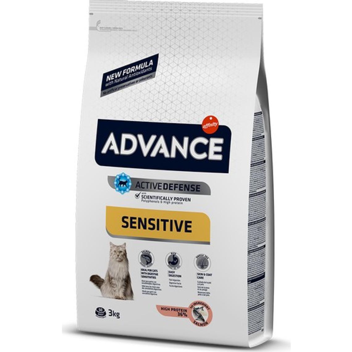 Advance Sensitive Somonlu 3 kg Yetişkin Kedi Maması