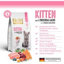 Nutri Feline Somonlu Yavru Kedi Maması 10 kg