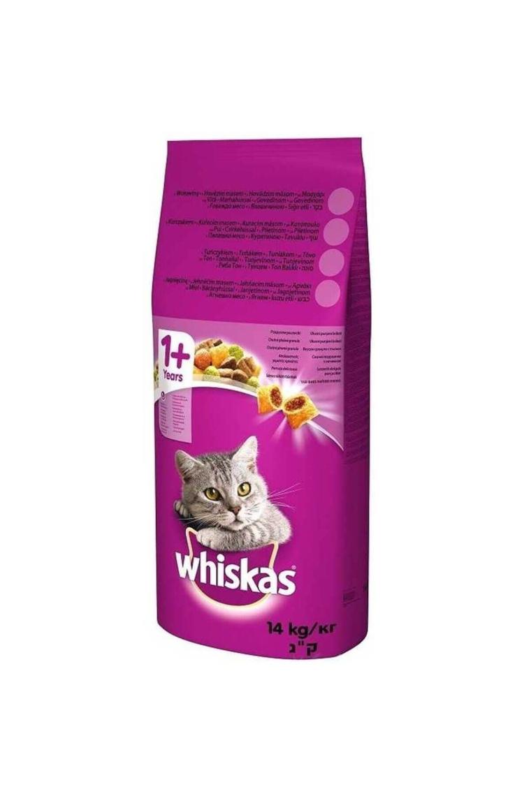 Whiskas Tavuklu ve Sebzeli 14 kg Yetişkin Kuru Kedi Maması