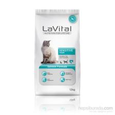 LaVital Sensitive Salmon Somonlu 12 kg Hassas Yetişkin Kuru Kedi Maması