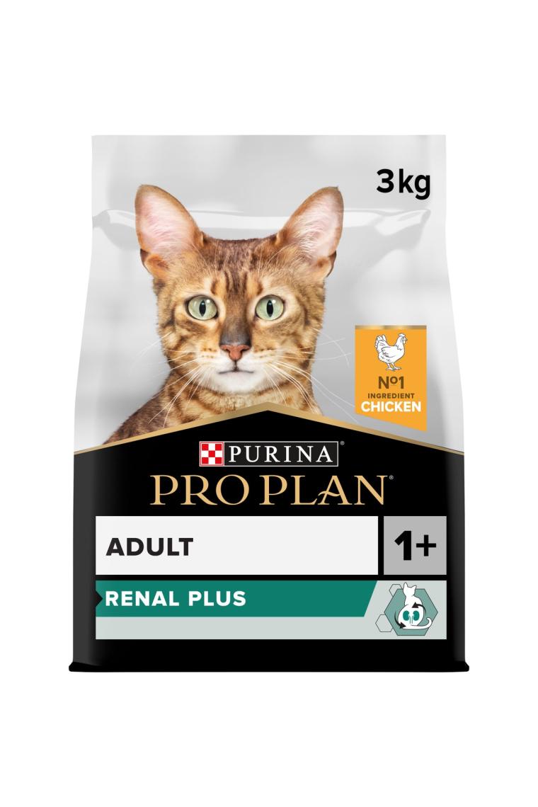 Pro Plan Renal Plus Tavuklu 3 kg Yetişkin Kedi Maması