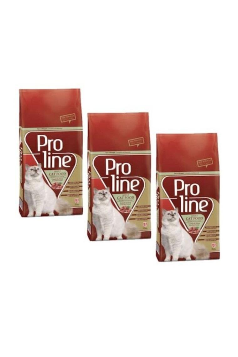 Pro Line Kuzulu Yetişkin Kedi Kuru Maması 1.5 kg 3 Adet