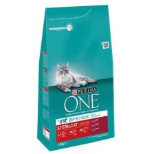 Purina One Sterilised Sığır Etli Kısırlaştırılmış Kedi Maması 2 Adet X 1.5 Kg