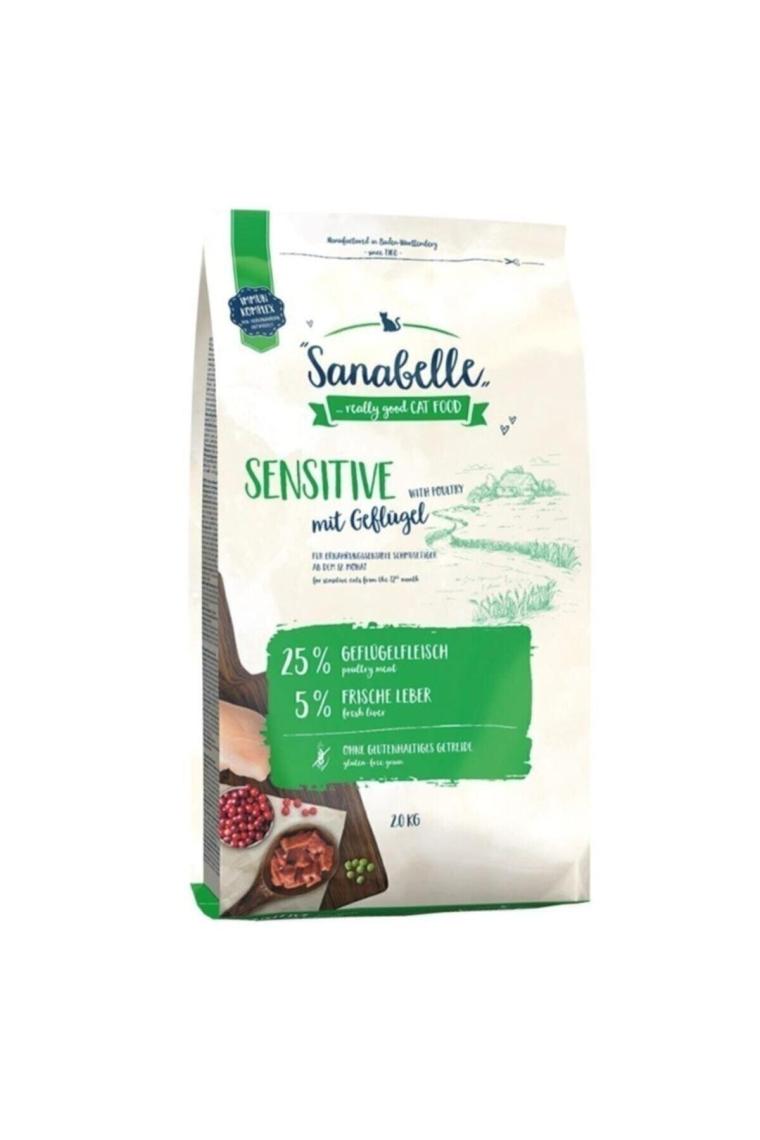 Sanabelle Sensitive Kümes Hayvanlı 2 kg Yetişkin Kedi Maması