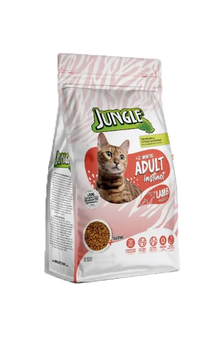 Jungle 1;5 kg Kuzulu Yetişkin Kedi Maması