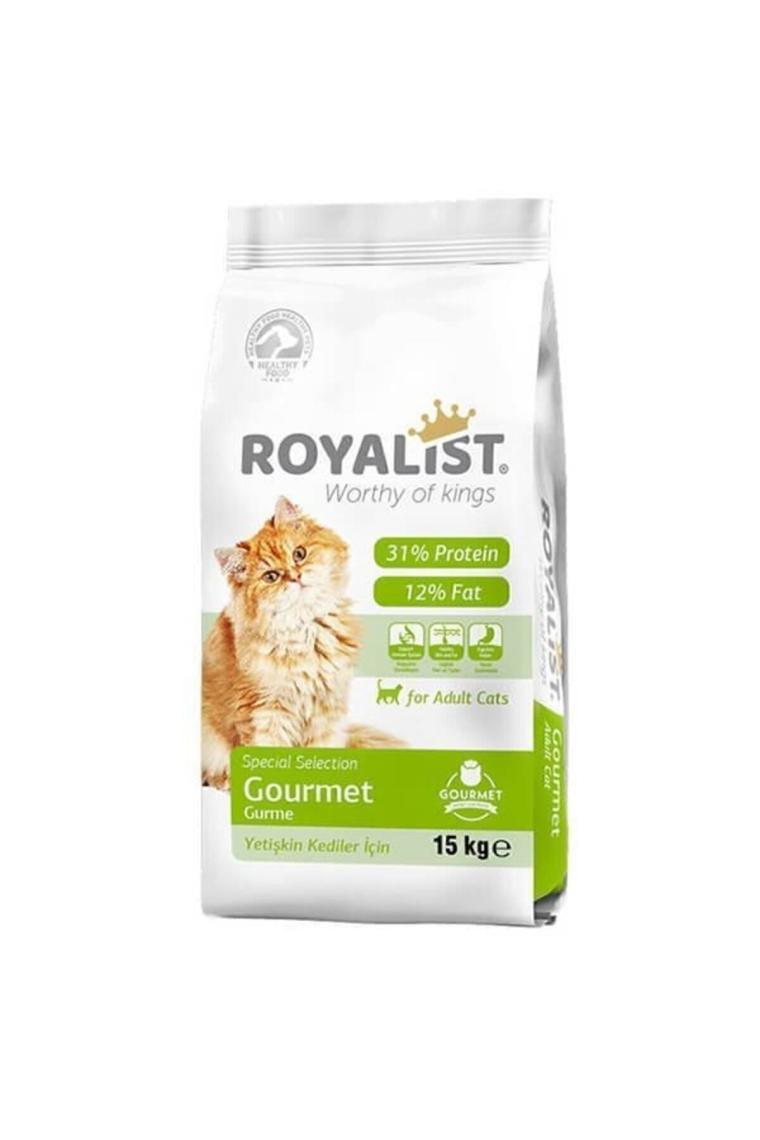 Royalist Premium Gourmet Renkli Taneli Yetişkin Kedi Maması 15 kg