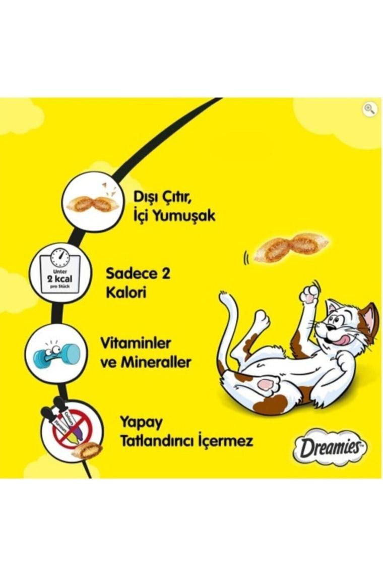 Dreamies Tavuklu 60 gr 24'lü Kedi Ödül Maması
