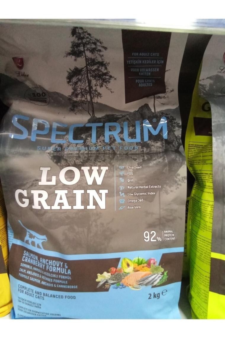 Spectrum Low Grain Somonlu ve Hamsili 2 kg Yetişkin Kedi Maması
