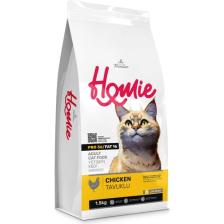 Homie Düşük Tahıllı Tavuklu Yetişkin Kedi Maması 1,5 kg