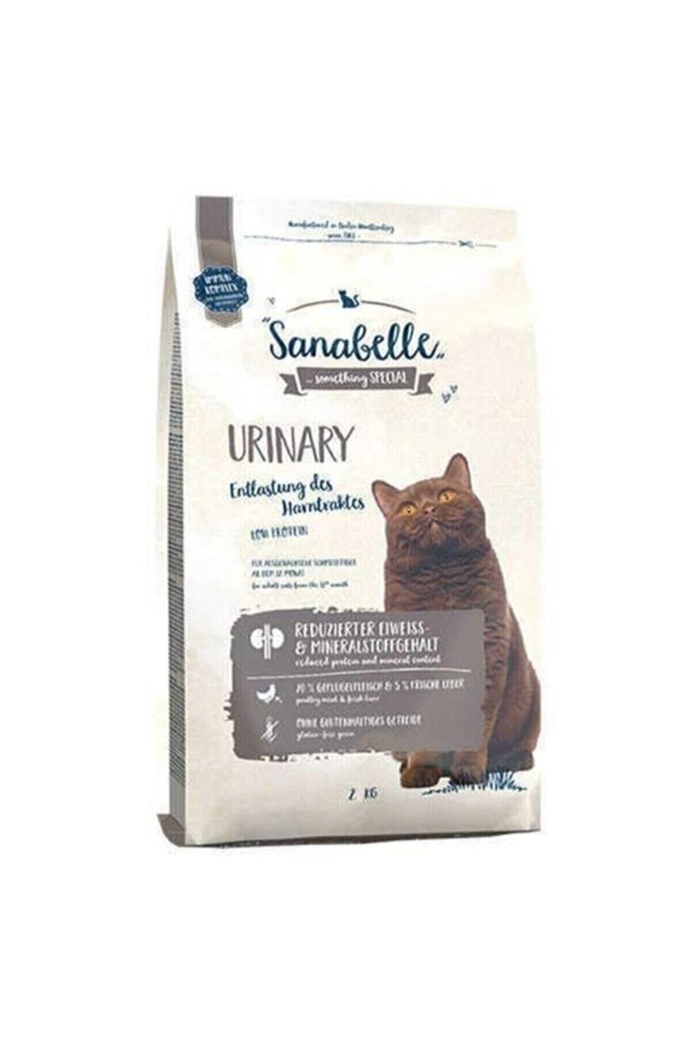 Sanabelle Urinary İdrar Yolu Problemli Kediler için 2 kg Tahılsız Yetişkin Kuru Kedi Maması