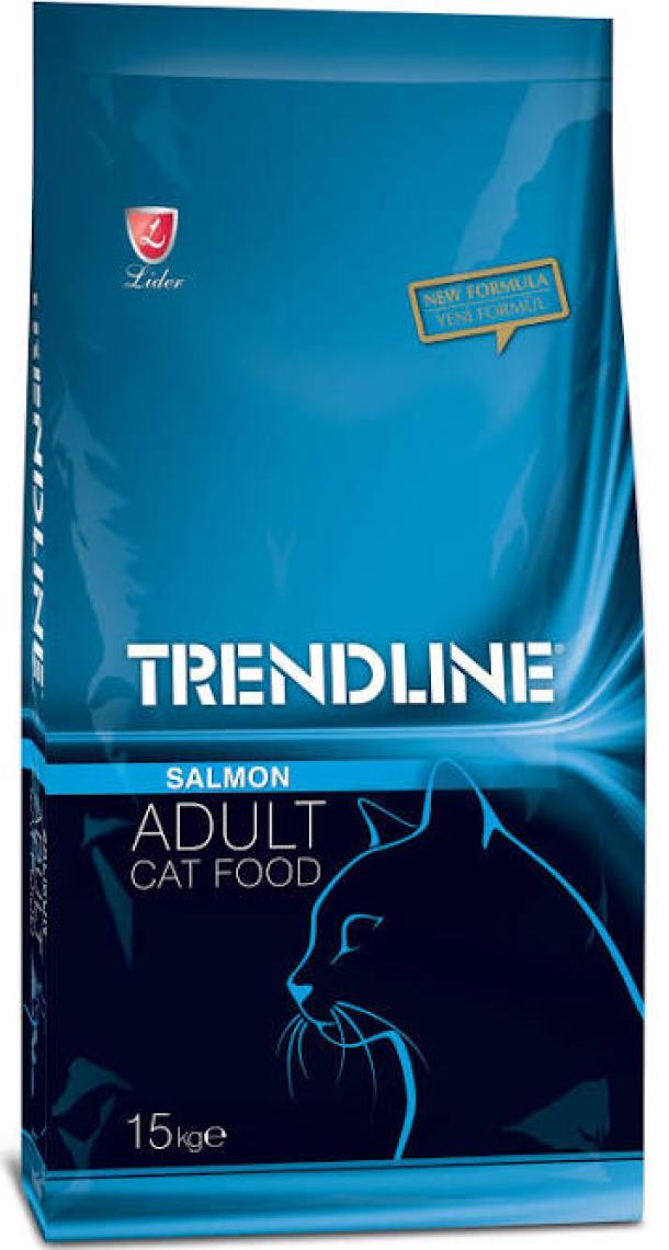 Trendline Somon Balıklı Yetişkin Kedi Maması 15 Kg